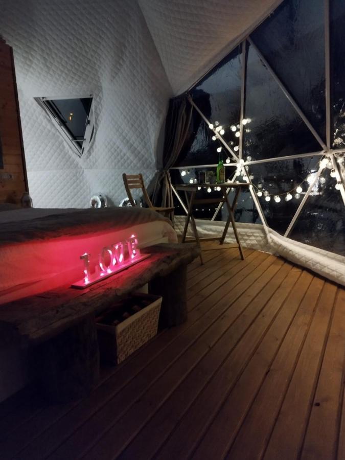 Glamping Quintana Hotell Gijón Exteriör bild
