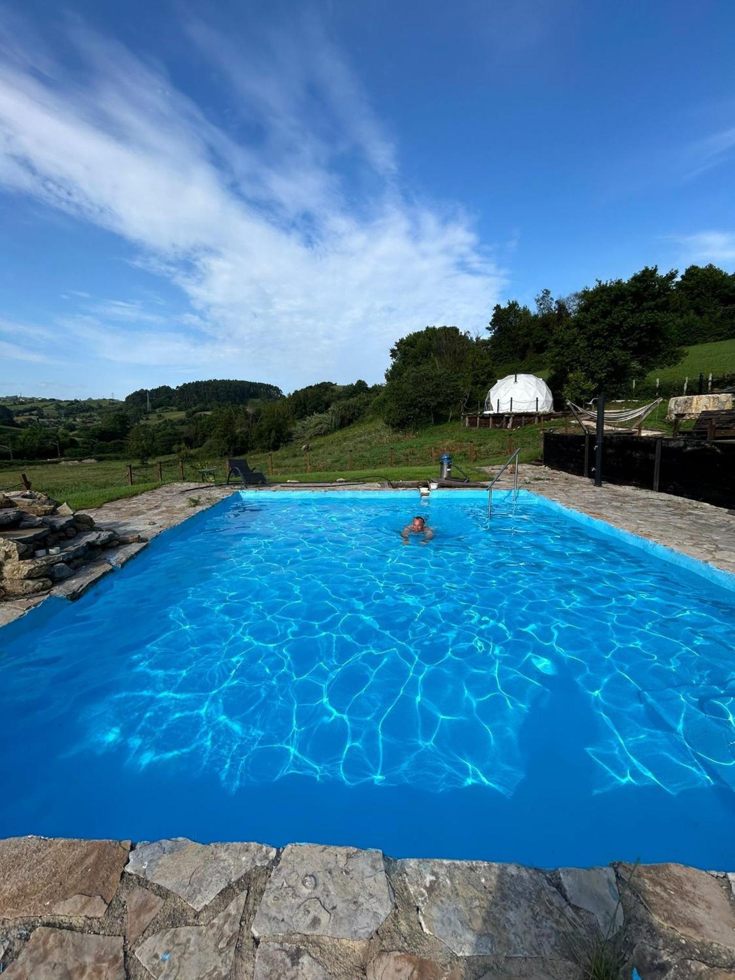 Glamping Quintana Hotell Gijón Exteriör bild