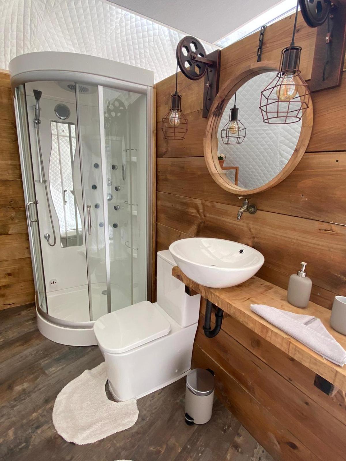 Glamping Quintana Hotell Gijón Exteriör bild