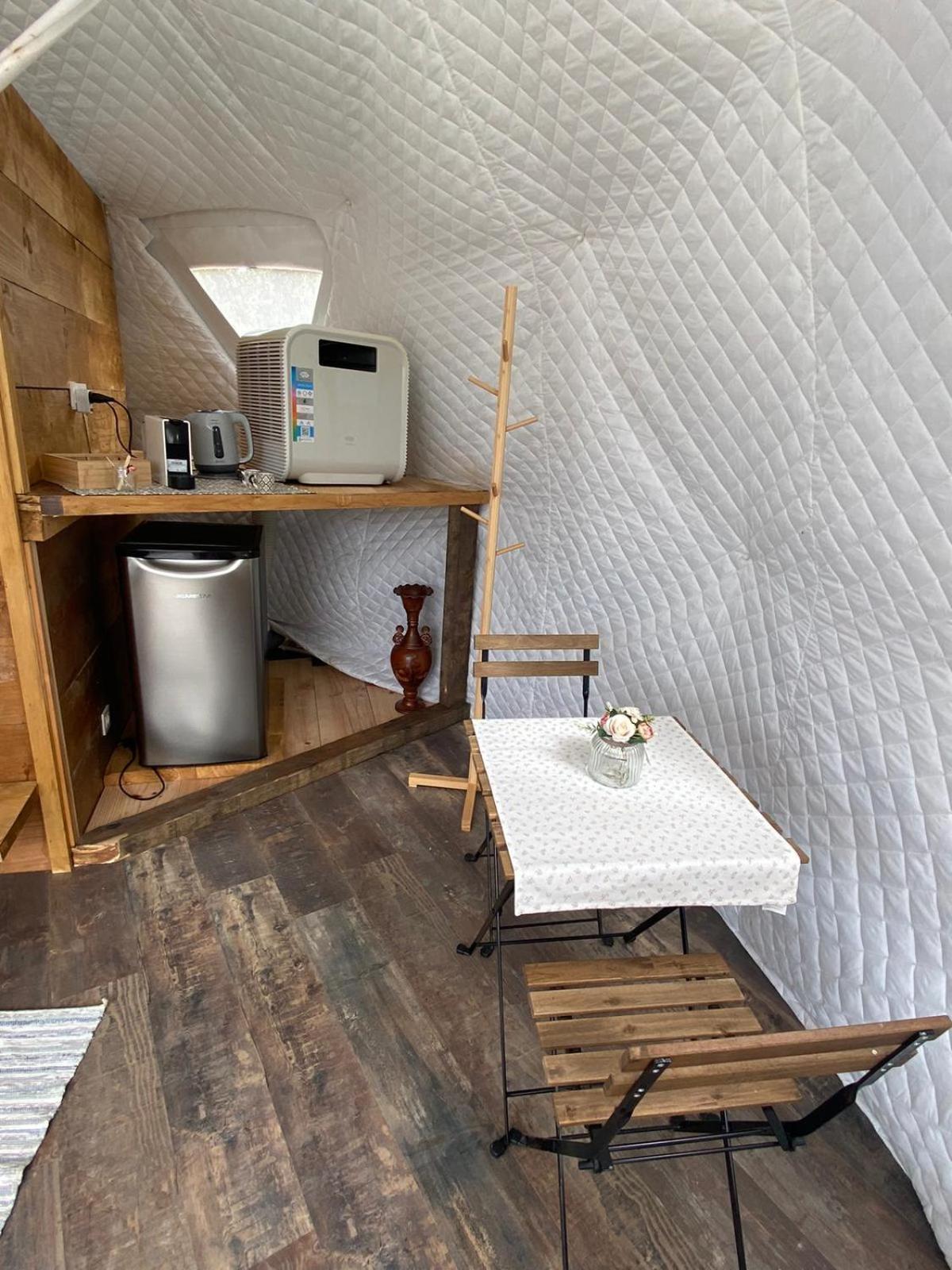 Glamping Quintana Hotell Gijón Exteriör bild