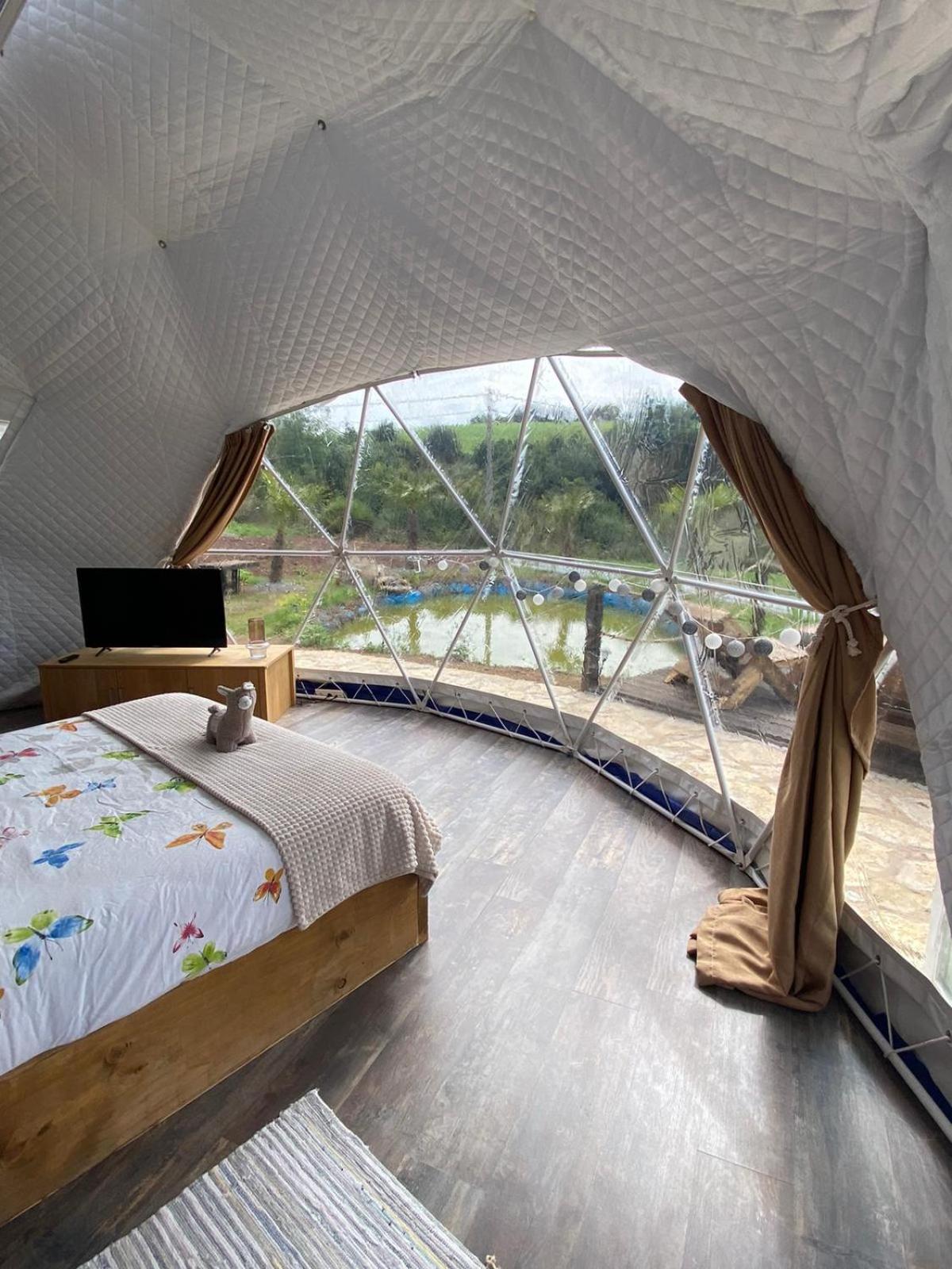 Glamping Quintana Hotell Gijón Exteriör bild