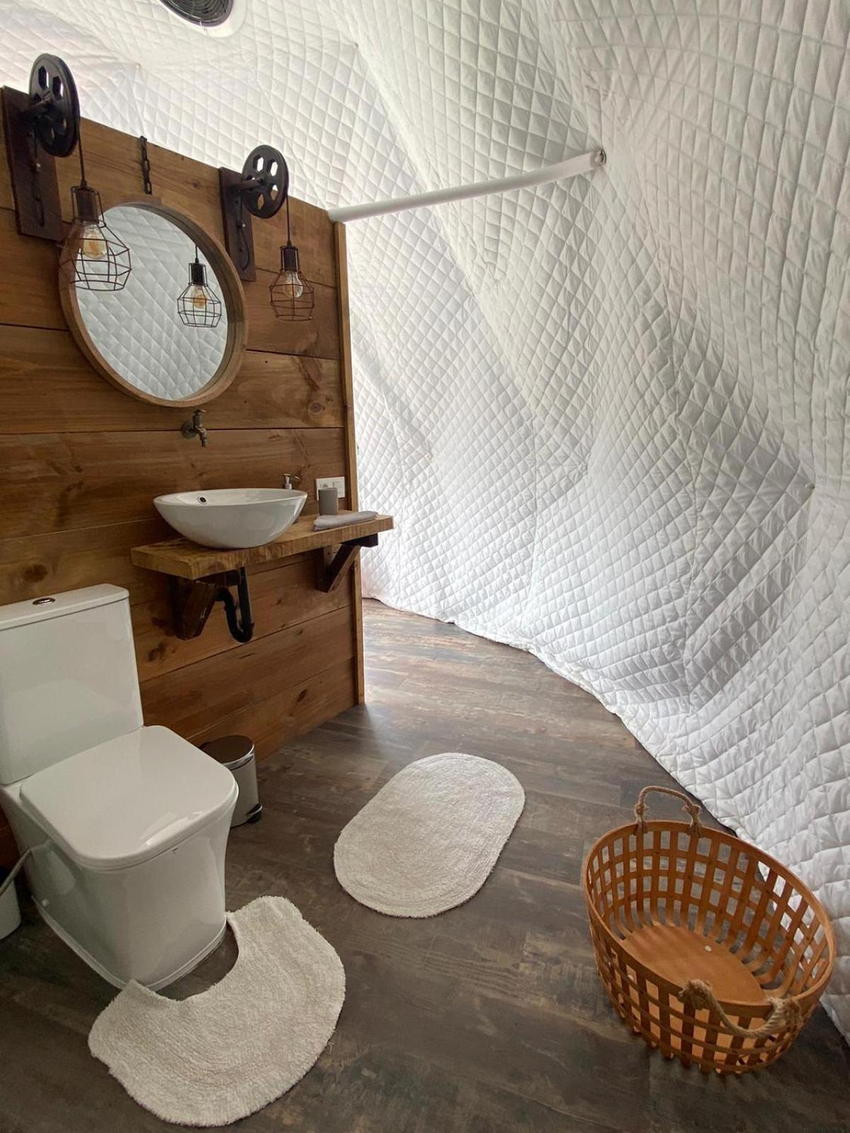 Glamping Quintana Hotell Gijón Exteriör bild